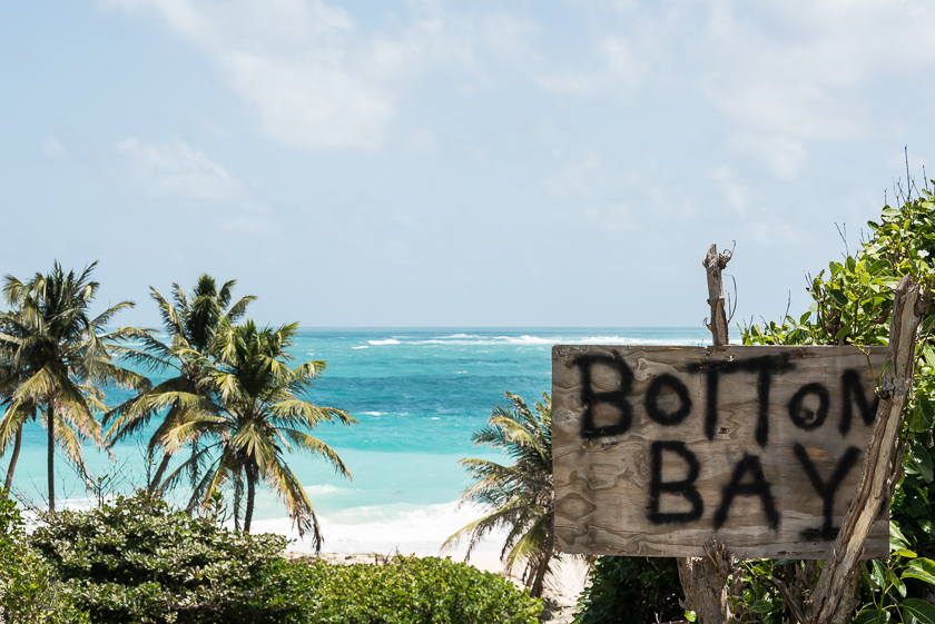 Barbados Strand Bottom Bay, resa till Barbados