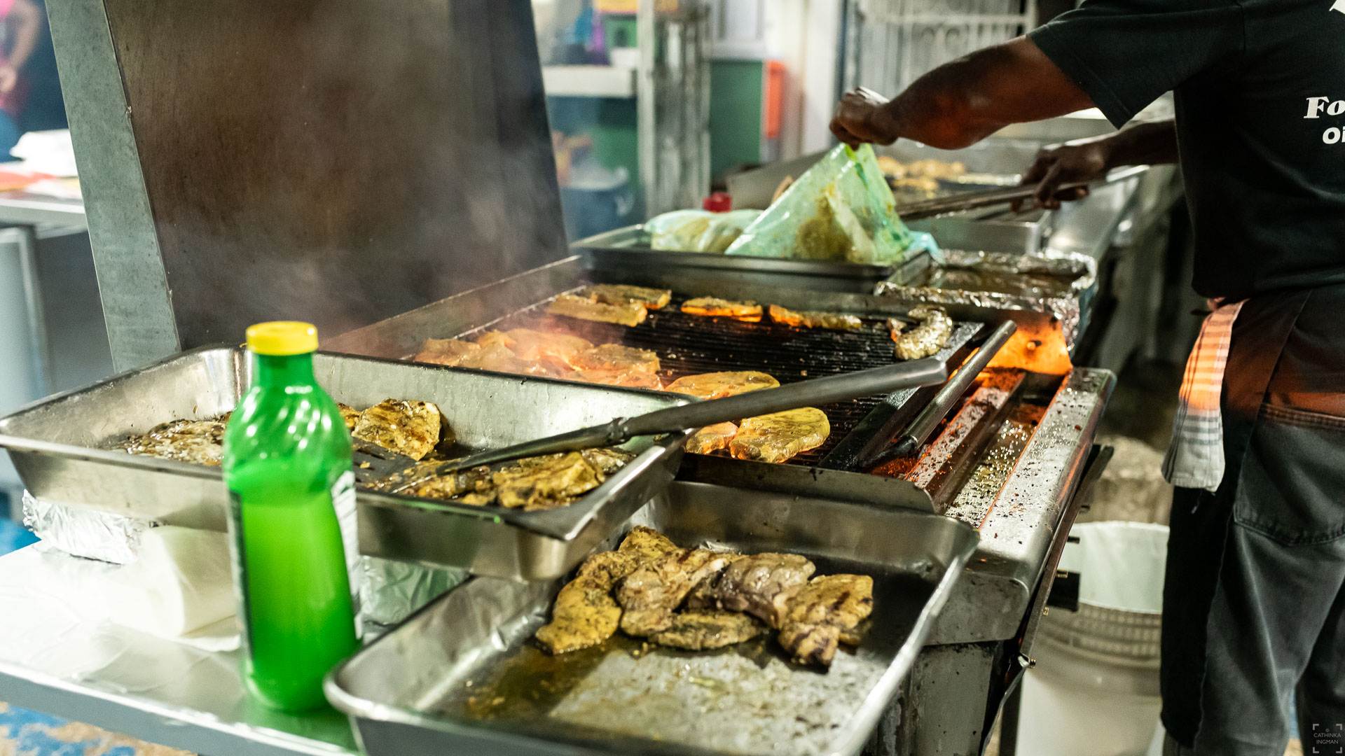 Oistins fish fry, Barbados